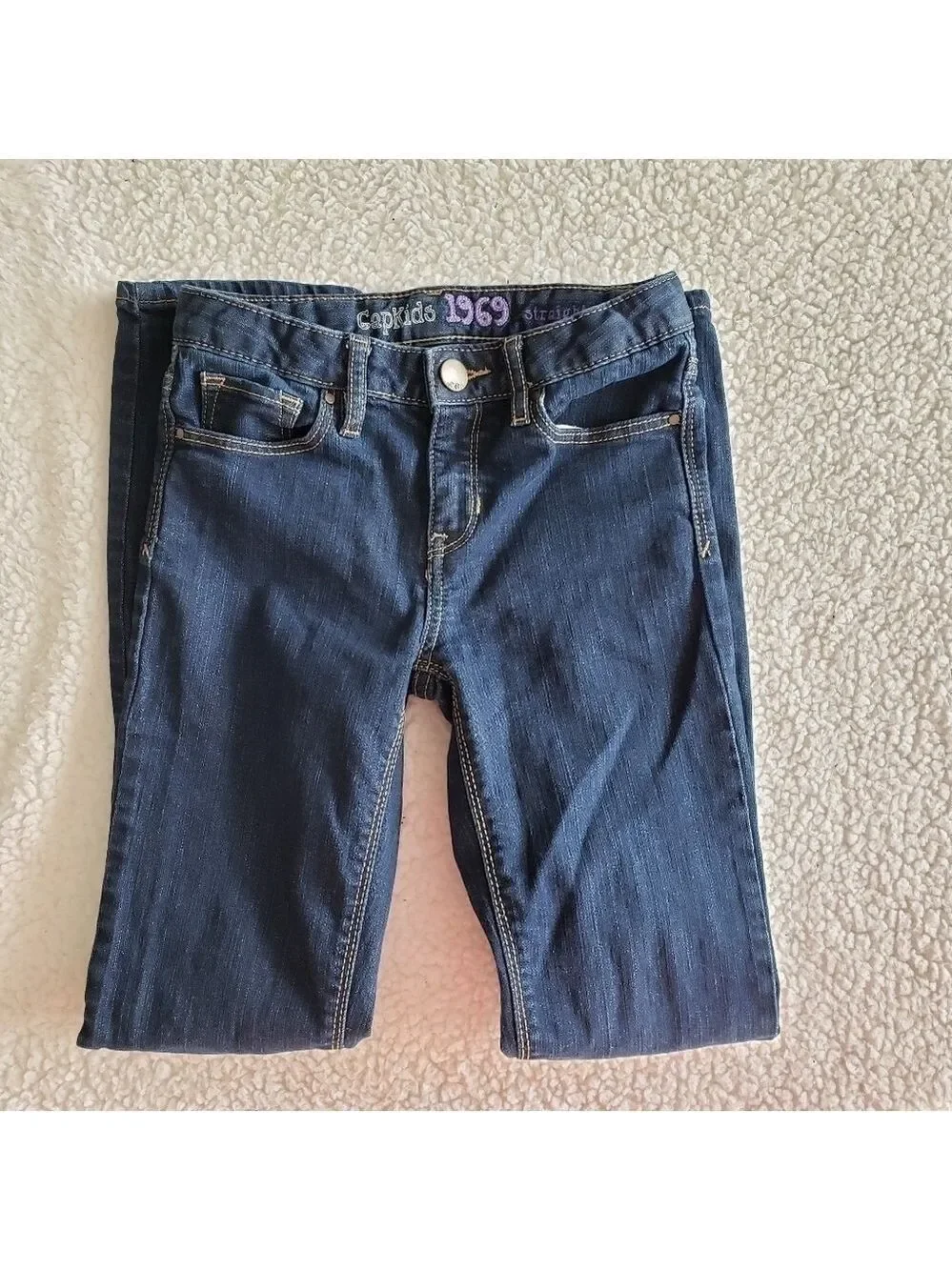NWOT Gap kids dark wash straight jeans